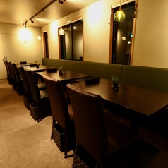 20名様より2Fメインダイニングの貸切が可能です!立食のご宴会は50名様まで対応※天候に左右されますがテラス席も含むと50名様まで着席可能ご予算に応じてご対応もさせて頂きますのでお気軽にご相談ください