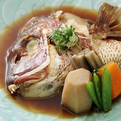 鯛かぶと 煮付