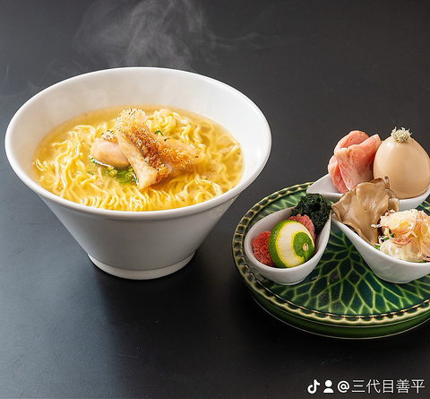 懐石料理歴20年の板前が作る渾身のラーメン！