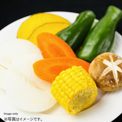 牛吉野菜盛合せ