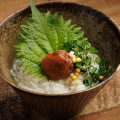 梅干しのお茶漬け