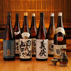 有名な銘柄から地酒まで幅広くご用意！