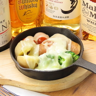 チーズを使ったメニューが豊富