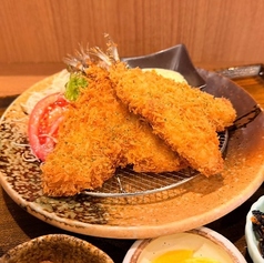 アジフライ定食