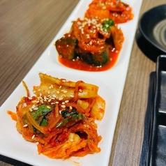 キムチ盛り合わせ