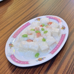 カニ肉あんかけ豆腐