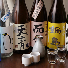 常時40～50種類の日本酒