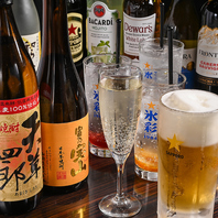 焼肉に合うお酒をご用意しております