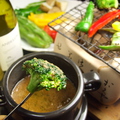 料理メニュー写真 色々野菜の炭火焼きバーニャカウダー