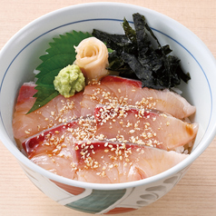 漬けぶり丼/ぶり丼/炙りぶり丼/青森県産ひらめの漬け丼