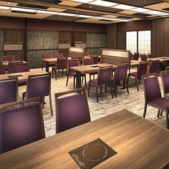 【最大100名様までご利用可】趣のある広間です。用途・人数に合わせて様々なお席・個室をご用意できます。