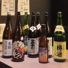 豊富な日本酒！