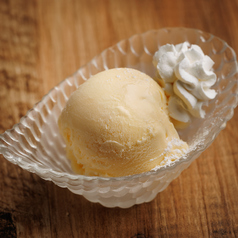 バニラアイス
