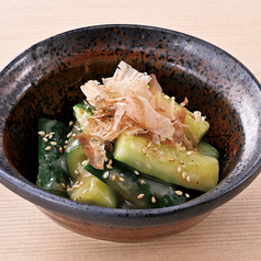 かち割り梅塩胡瓜