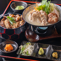 料理メニュー写真 近江鶏ひつまぶしと鶏水炊き御膳
