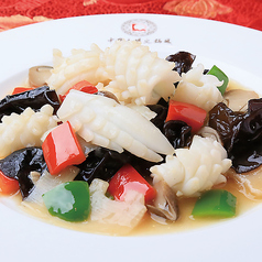 イカの強火旨味炒め