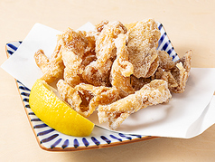 桜島どり 皮唐揚げ