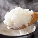 新潟県産コシヒカリ米を炊き上げてます♪