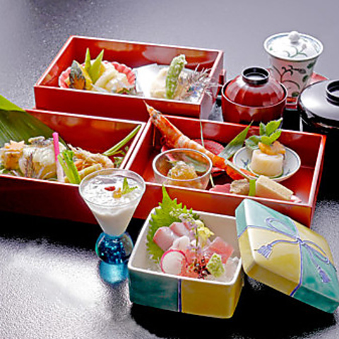 【昼膳】『御重筑豊懐石』3,300円（税込）※写真はイメージです。