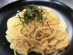 明太子クリームパスタ