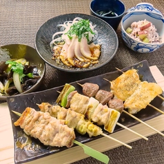 炭焼と蕎麦 鳥寛のコース写真