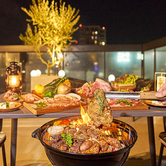 SHIBUYA ROOFTOP TERRACE BBQ シブヤルーフトップテラスバーベキューのコース写真