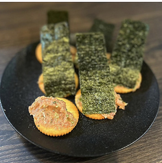 ねぎトロカナッペ