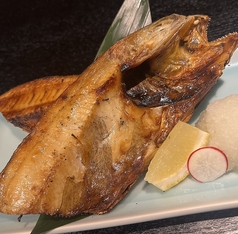 ホッケ半身干し焼き