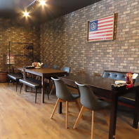 ロック美学が感じられる大人の空間