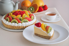 ごろっと果実のフルーツケーキパイ