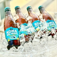 こだわりの”ビール”をラインアップ。の写真