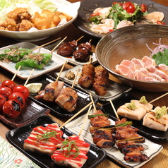 炭火やきとり 恒のコース写真