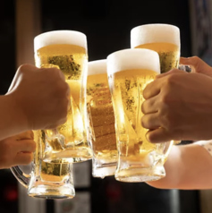 乾杯！お酒各種やってます！
