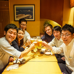 自慢の料理とご一緒に種類豊富なお酒をお楽しみ下さい！