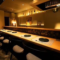 カウンター席を6席ご用意しております。