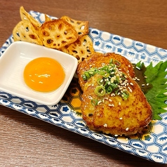 レンコンの月見つくねハンバーグ