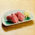 料理メニュー写真 松阪牛肉寿司
