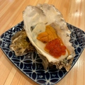 料理メニュー写真&nbsp;生牡蠣ウニのせ！！