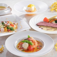 シェラトン都ホテル大阪 レストラン&ラウンジ バー eu ゆうのコース写真