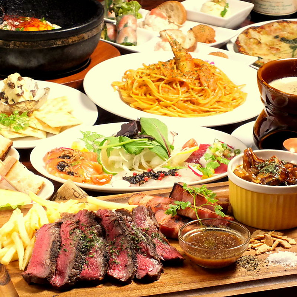 女子会コースは３ｈ飲み放題付45000円～♪