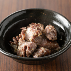 砂肝の黒胡椒炒め