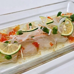 鳴門鯛(カルパッチョ)