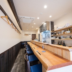 店主と楽しくお話ができる空間でゆっくりとお過ごしください♪