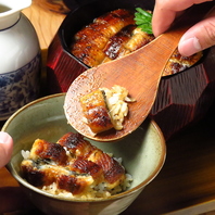 備長炭で焼き上げる独自の絶品ひつまぶし