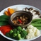 ベトナム風甘辛タレで食べる温野菜