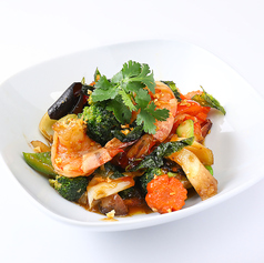 えびブロッコリー炒め