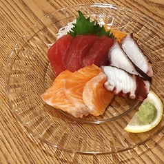 魚魚の刺身盛合せNAMI 4種×3切
