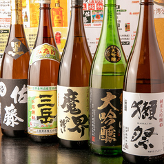 銘酒揃う！こだわりの和酒ドリンク