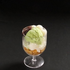 抹茶パフェ