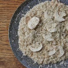 トリュフ香るきのこリゾット